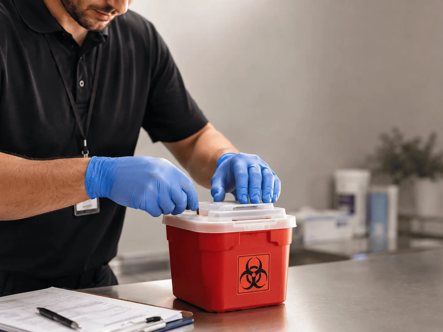 Why choose Sharps Waste Disposal in Gans, OK